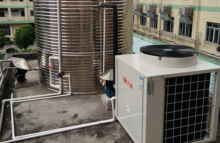 富华沐足---空气能热泵热水机组